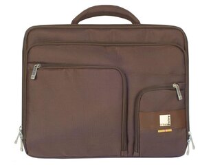 Addison MDC04 notebook case 35.8 cm (14.1") Briefcase Brown цена и информация | Футляры, чехлы для фотоаппаратов и объективов | kaup24.ee