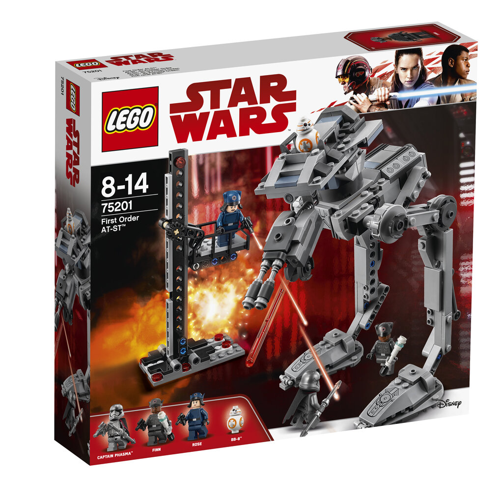 75201 LEGO® Star Wars Esimene tellimus AT-ST hind ja info | Klotsid ja konstruktorid | kaup24.ee