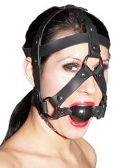 Nahast pea rakmed ja gag hind ja info | BDSM ja fetish | kaup24.ee