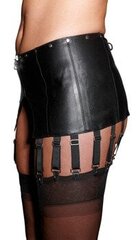 Leather suspender belt 2xl цена и информация | БДСМ и фетиш | kaup24.ee