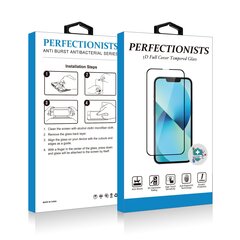 Защитное стекло 5D Perfectionists для Samsung A536 A53 5G, чёрное цена и информация | Защитные пленки для телефонов | kaup24.ee