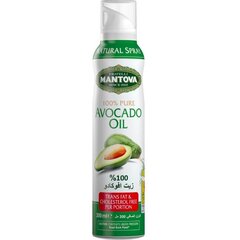 Mantova Spray масло авокадо в аэрозоле, 200 мл цена и информация | Масло, уксус | kaup24.ee