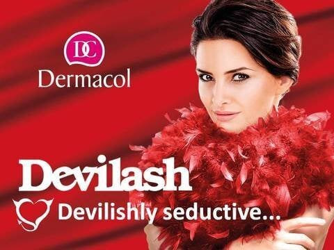 Dermacol Devilash + 196% Volume ripsmetušš 12 ml, Black hind ja info | Ripsmetušid, lauvärvid, silmapliiatsid, seerumid | kaup24.ee