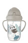 Mittelekkiv pudel kõrrega Canpol Babies Exotic Loomad, 6 kuud+, 270 ml, hall, 56/606_hall цена и информация | Lutipudelid ja aksessuaarid | kaup24.ee
