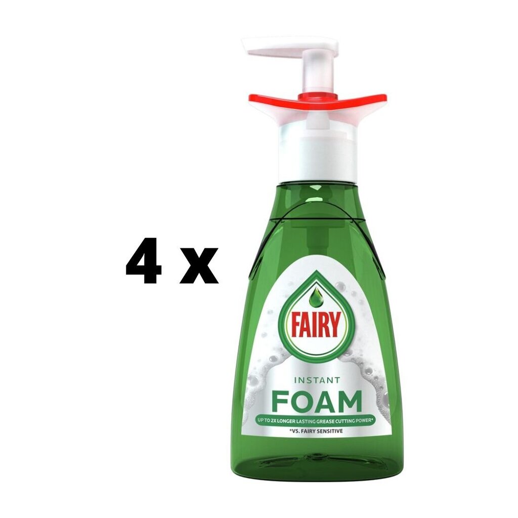 Kiirpesuvaht FAIRY, 350 ml x 4 tk - pakett hind ja info | Nõudepesuvahendid | kaup24.ee