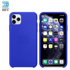 Riff Тонкий & Мягкий силиконовый чехол-крышка с мягкой подкладкой для Apple iPhone 11 Pro Синий цена и информация | Чехлы для телефонов | kaup24.ee