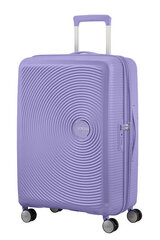 Средний чемодан American Tourister Soundbox Spinner Lavender, 67 см цена и информация | Чемоданы, дорожные сумки | kaup24.ee