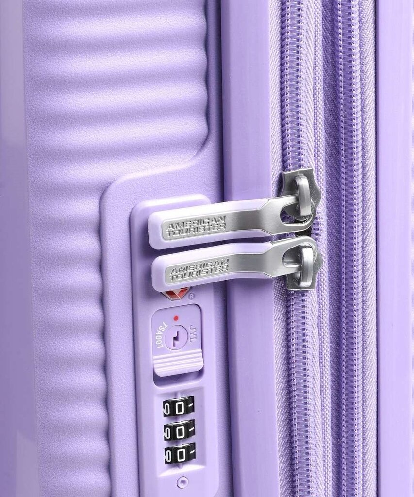 Keskmine reisikohver American Tourister Soundbox Spinner Lavender 67 cm hind ja info | Kohvrid, reisikotid | kaup24.ee