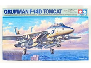 Сборная модель Tamiya - Grumman F-14D Tomcat, 1/48, 61118 цена и информация | Конструкторы и кубики | kaup24.ee