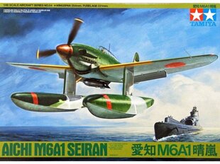 Tamiya - Aichi M6A1 Seiran, 1/48, 61054 hind ja info | Klotsid ja konstruktorid | kaup24.ee