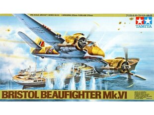 Tamiya - Bristol Beaufighter Mk.VI, 1/48, 61053 цена и информация | Конструкторы и кубики | kaup24.ee