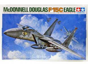 Сборная модель Tamiya - McDonnell Douglas F-15C Eagle, 1/48, 61029 цена и информация | Конструкторы и кубики | kaup24.ee