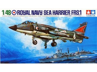 Сборная модель Tamiya - Royal Navy Hawker Siddeley Sea Harrier FRS.1, 1/48, 61026 цена и информация | Конструкторы и кубики | kaup24.ee