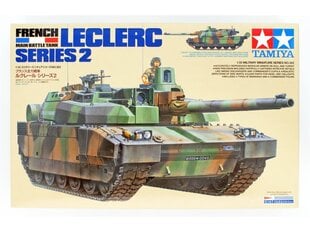 Tamiya - Leclerc Series 2 French Main Battle Tank, 1/35, 35362 цена и информация | Конструкторы и кубики | kaup24.ee