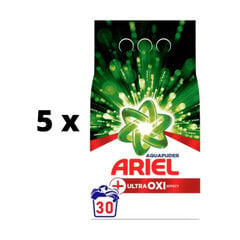 Pesupulber Ariel Oxi, 30 pesu x 5 tk. pakett hind ja info | Ariel Kodutarbed | kaup24.ee