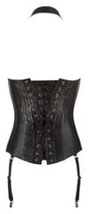 Leather corsage xl цена и информация | Сексуальное женское белье | kaup24.ee