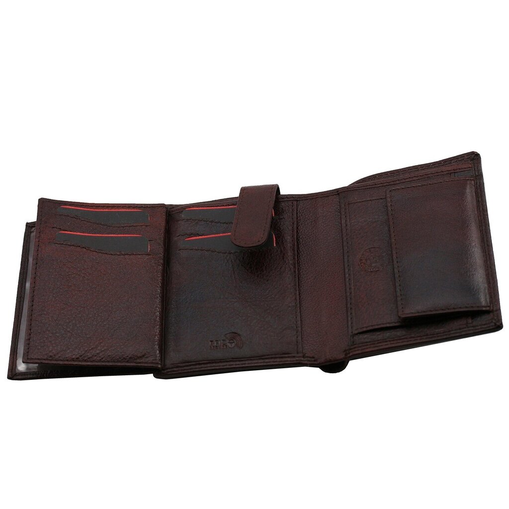 Rahakott Genuine Leather RFID-ümbrisega VPN631BR hind ja info | Meeste rahakotid | kaup24.ee