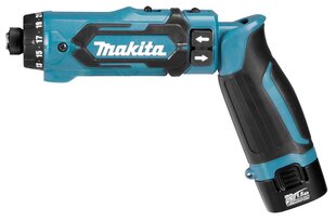 Makita DF012DSE power screwdriver/impact driver Black,Blue 650, 200 hind ja info | Käsitööriistad | kaup24.ee