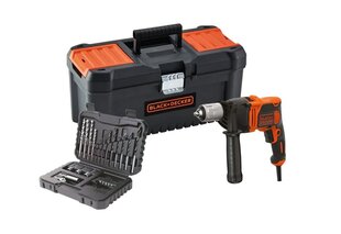 Black & Decker BEH850KA32-QS Hammer drill цена и информация | Шуруповерты, дрели | kaup24.ee