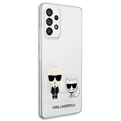 Karl Lagerfeld KLHCA53CKTR, sobib Samsung A53 5G A536, läbipaistev цена и информация | Чехлы для телефонов | kaup24.ee