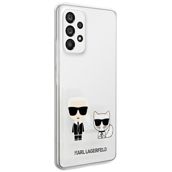 Karl Lagerfeld KLHCA53CKTR, sobib Samsung A53 5G A536, läbipaistev hind ja info | Telefoni kaaned, ümbrised | kaup24.ee