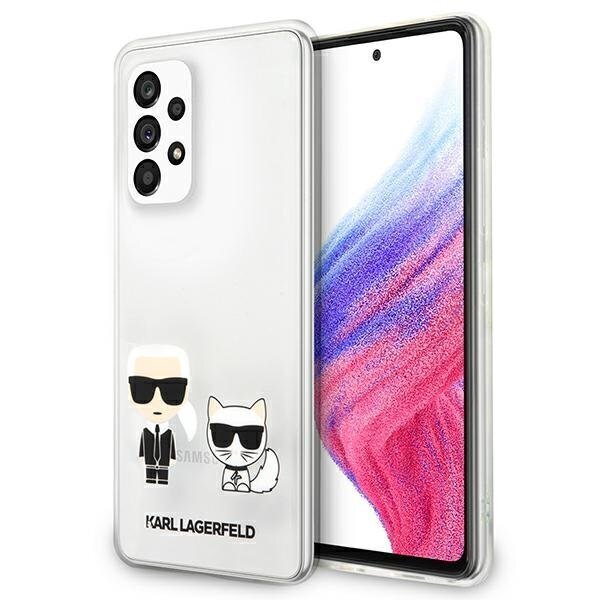 Karl Lagerfeld KLHCA53CKTR, sobib Samsung A53 5G A536, läbipaistev цена и информация | Telefoni kaaned, ümbrised | kaup24.ee