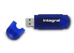 Integral 4GB USB2.0 DRIVE EVO BLUE USB flash drive USB Type-A 2.0 hind ja info | Mälupulgad | kaup24.ee