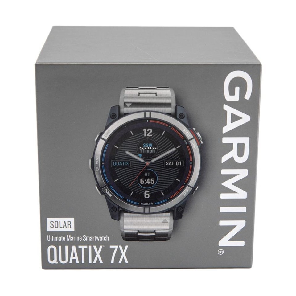 Garmin quatix® 7X Solar Titanium цена и информация | Nutikellad (smartwatch) | kaup24.ee