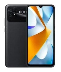 Poco C40 4/64GB MZB0B48EU Power Black hind ja info | Telefonid | kaup24.ee