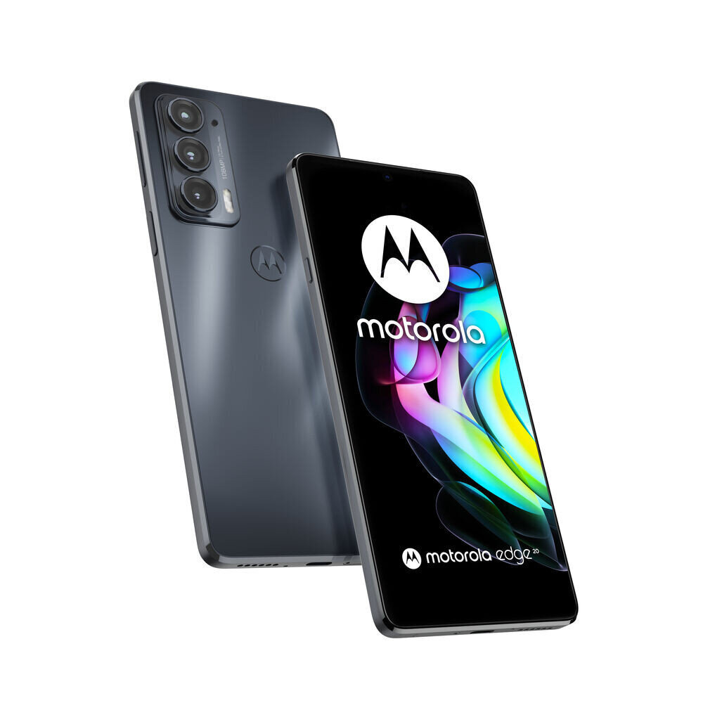 Motorola Edge 20, 128 GB, Dual SIM Frosted Gray цена и информация | Telefonid | kaup24.ee