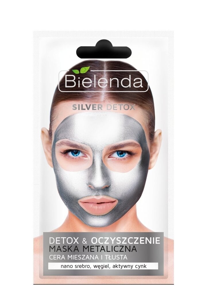 Bielenda Silver Detox näomask 8 g hind ja info | Näomaskid, silmamaskid | kaup24.ee