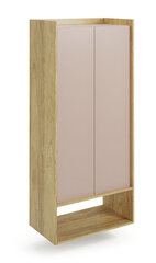 Шкаф Halmar Mobius 2D 179, коричневый/розовый цвет цена и информация | Шкафчики в гостиную | kaup24.ee
