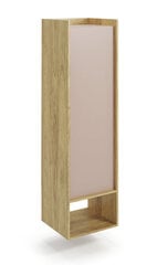 Шкаф Halmar Mobius 1D 179, коричневый/розовый цвет цена и информация | Шкафчики в гостиную | kaup24.ee