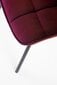 2-tooli komplekt Halmar K332, punane цена и информация | Söögitoolid, baaritoolid | kaup24.ee