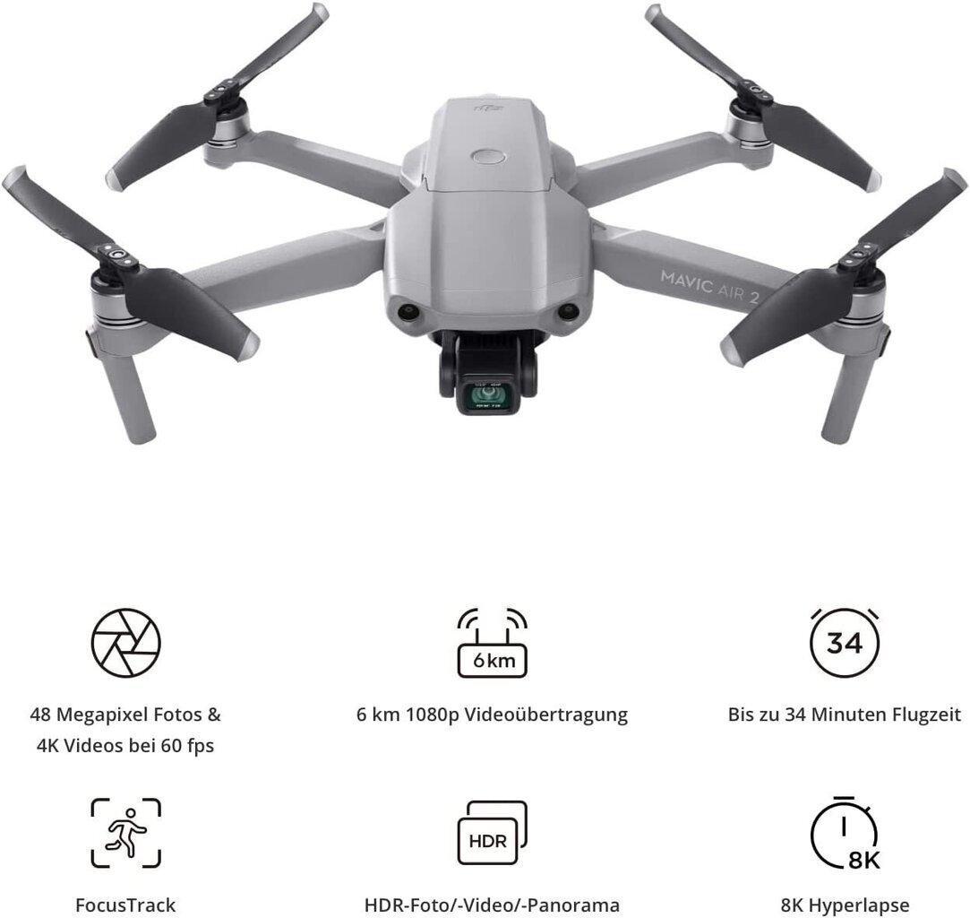 Droon DJI Mavic Air 2 Combo DJI Care Bundle hind ja info | Droonid | kaup24.ee