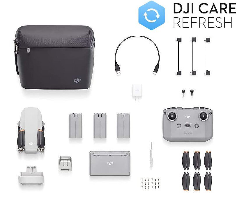 Droon DJI Mini 2 Fly More Combo DJI Care Bundle цена и информация | Droonid | kaup24.ee