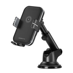 XO car holder WX027 with inductive charging black 15W hind ja info | Mobiiltelefonide hoidjad | kaup24.ee