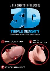 Имитатор пениса KINGCOCK TRIPLE DENSITY COCK, 19 см цена и информация | Фаллоимитаторы | kaup24.ee