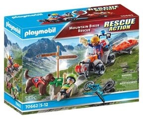 Playmobil 70662 - Mountain Rescuers with Vehicles цена и информация | Конструкторы и кубики | kaup24.ee