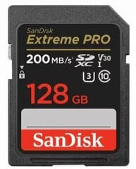 SanDisk Extreme PRO SDXC 128GB цена и информация | Sandisk Мобильные телефоны, Фото и Видео | kaup24.ee