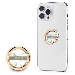 Guess Ring stand GURSHCHMAG white / white Marble hind ja info | Mobiiltelefonide hoidjad | kaup24.ee