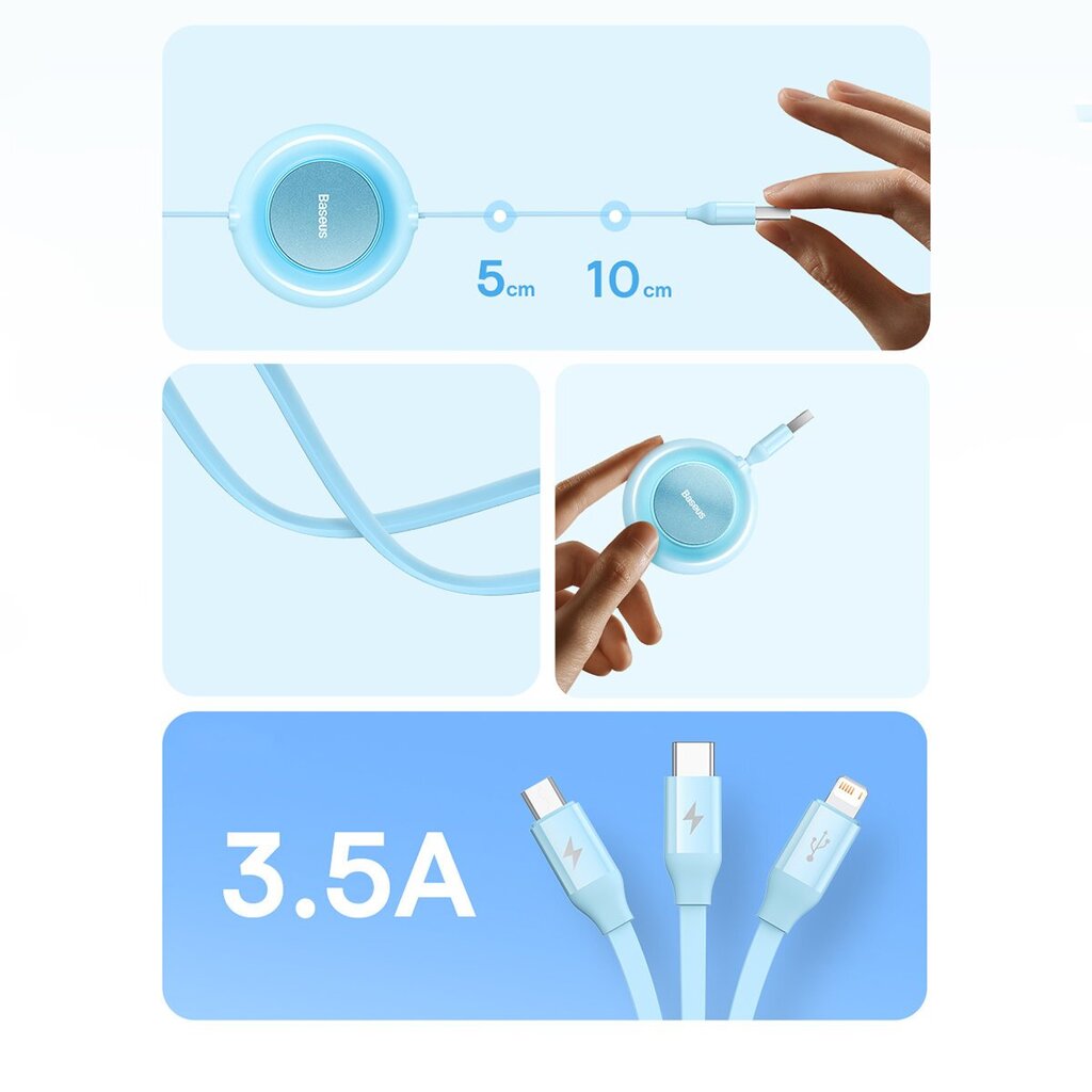 Kaabel telefonile Baseus hind ja info | Mobiiltelefonide kaablid | kaup24.ee