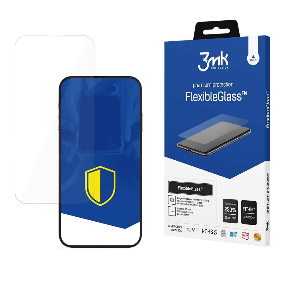 Apple iPhone 14 Max/14 Pro Max - 3mk FlexibleGlass™ screen protector hind ja info | Ekraani kaitsekiled | kaup24.ee