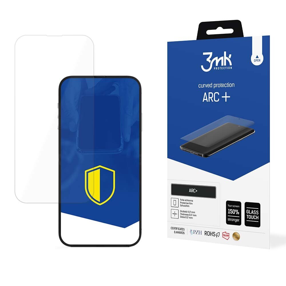 Apple iPhone 14/14 Pro - 3mk ARC+ screen protector цена и информация | Ekraani kaitsekiled | kaup24.ee