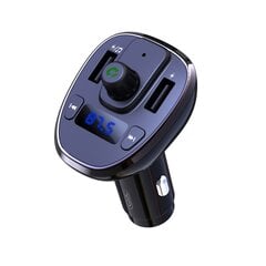XO transmiter FM BCC05 Bluetooth MP3 car charger 18W black hind ja info | FM modulaatorid, FM trasmitterid | kaup24.ee