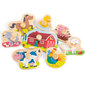 Puidust pusle väikestele - Talu (8 tk.), New Classic Toys 10430 цена и информация | Imikute mänguasjad | kaup24.ee