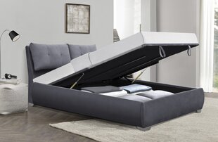 Кровать Halmar Bridget 160, серый цвет цена и информация | Кровати | kaup24.ee