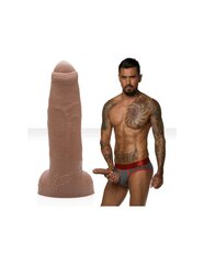 Realistlik Dildo Fleshjack Boomer Banks 18,4cm hind ja info | Vibraatorid | kaup24.ee