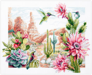 Tikkimiskomplekt Magic Needle "Wild West Flowers" 550-758 hind ja info | Tikkimistarvikud | kaup24.ee