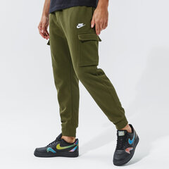 Мужские штаны Nike M Nsw Club Ft Cargo Pant Khaki CZ9954 326 CZ9954 326/L-T цена и информация | Мужская спортивная одежда | kaup24.ee